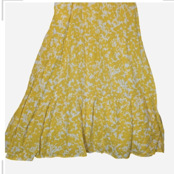 Yellow Floral Maxi Dress - Picture 11 of 12